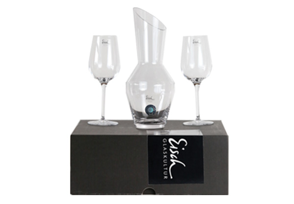 EISCH Vinezza White Wine Glass & Decanter Gift Set