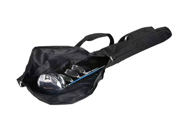 Portable Nylon Golf Club Carry Bag - Option for Two