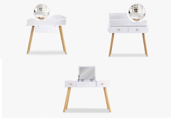 White Dressing Table Range- Three Styles Available