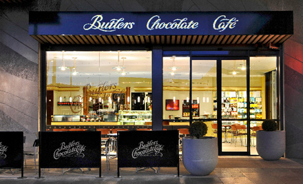 $10 for Two Butlers Hot Chocolate Lava Cake Desserts Served with Butlers Chocolate Sauce & Premium New Zealand Vanilla Ice Cream (value up to $19.90)