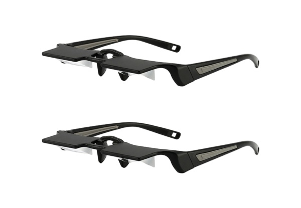 Lazy Reading Prism Glasses - Option for Two-Pack