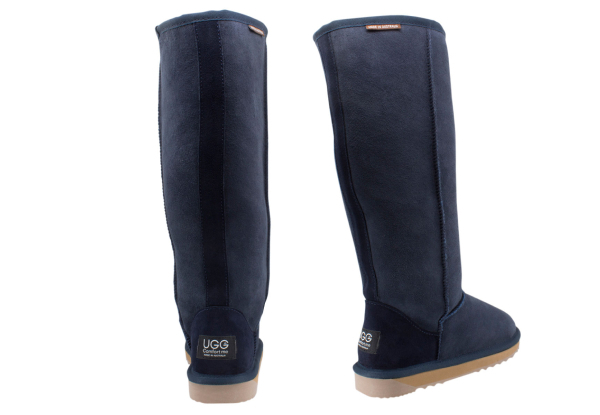 Ugg Australian-Made Water-Resistant Classic Women's Knee-High Boots - Available in Two Colours & Six Sizes