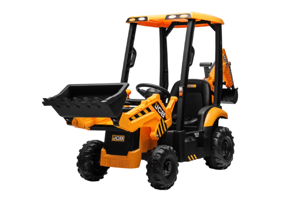 Kids 12V Electric RC Ride-On Excavator Toy