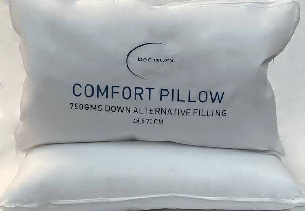 Bedworx Microfibre Fill Pillow - Elsewhere Pricing $39.90