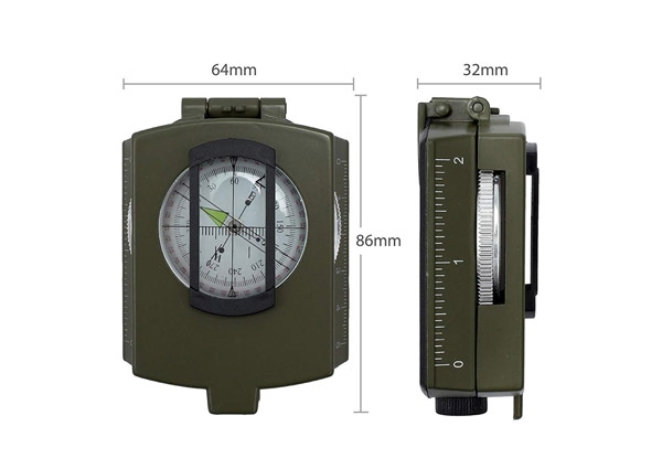 Professional Hunting or Camping Metal Compass