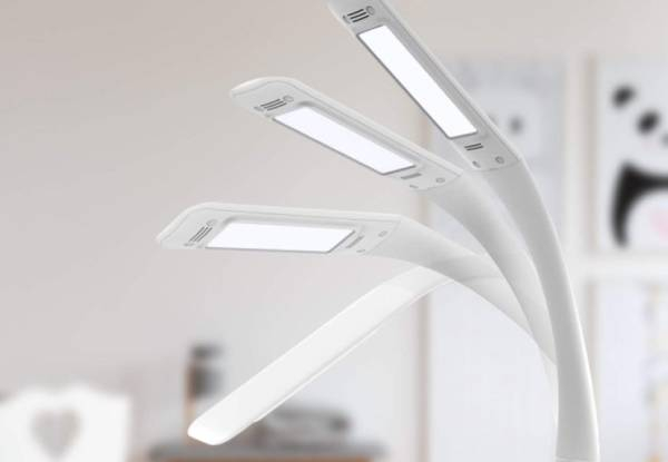LED Dimmable Desk Lamp with Charging Port