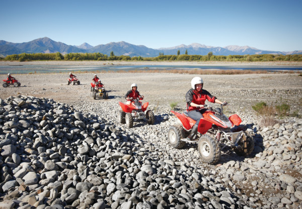 Hanmer Springs Quad Biking Experience for an Adult - Option for Child Available