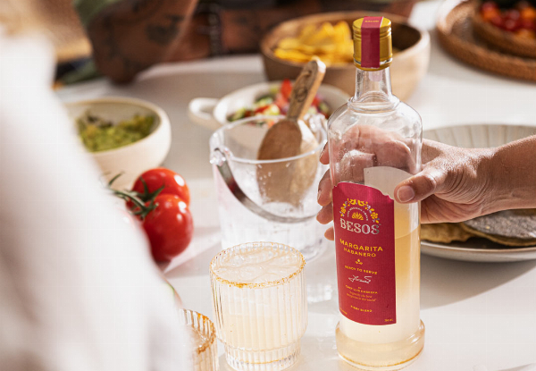 Shake, Sip, Laugh & Learn with a Besos Margarita Masterclass at Your Home or Venue - Options for 6, 12 & 20 People
