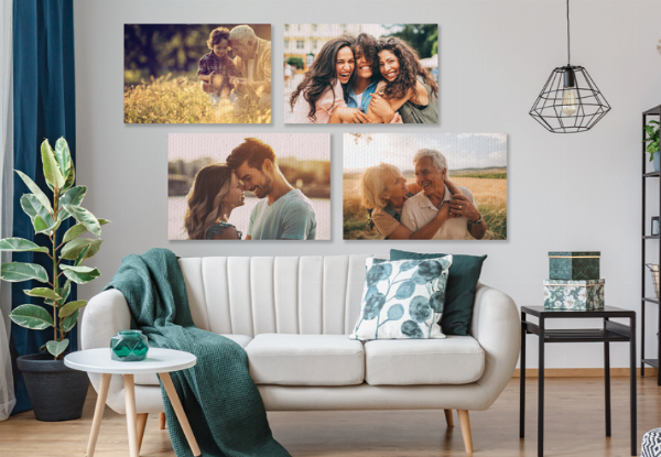 Personalised Canvas Print - Eight Sizes Available