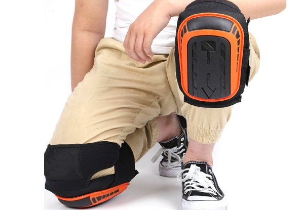 Heavy-Duty Gel Knee Pads - Available in Two Sizes & Option for Two-Pack