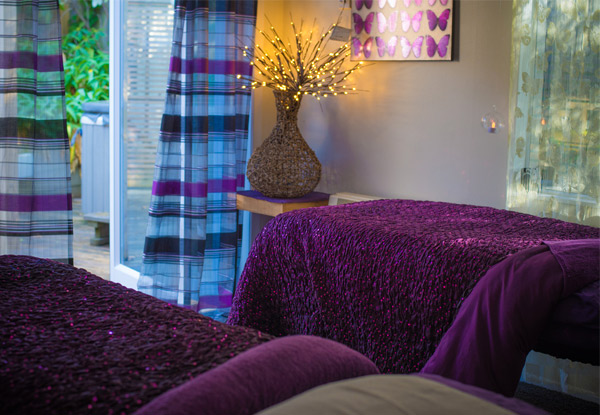 One-Night Couple's Romantic Bordella Suite Stay in Masterton incl. an Evening Cocktail & Couple's Massage