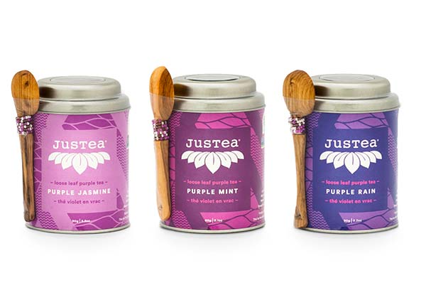 Purple Loose Leaf Tea with Natural Super Antioxidants - Three Blends Available