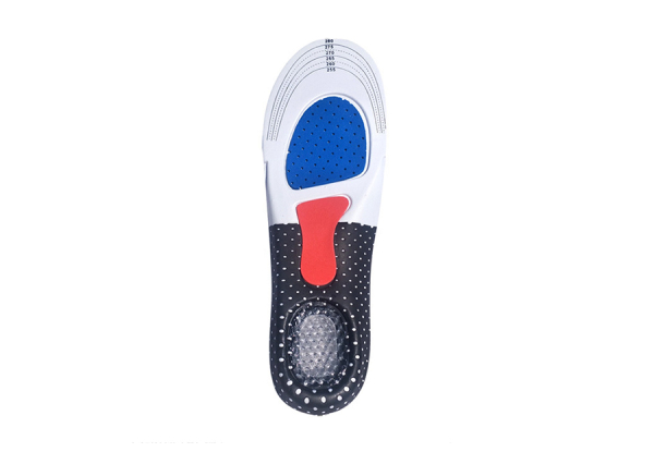Arch Support Shoe Insoles with Shock Absorption - Option for Two Pairs with Free Delivery