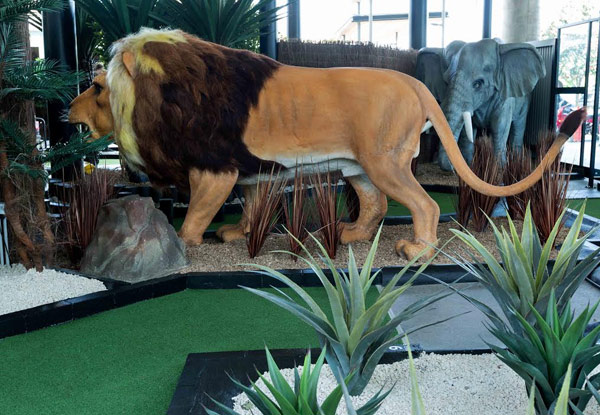 18-Hole Game of Around the World Mini Golf for One Person - Options for up to Six People