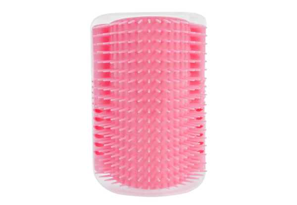 Two-Pack of Corner Massage Brushes for Cats - Four Colours Available