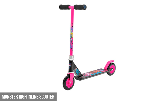 From $29.99 for a Kids' Licensed Scooter incl. Frozen, Peppa Pig & more - Eight Styles Available
