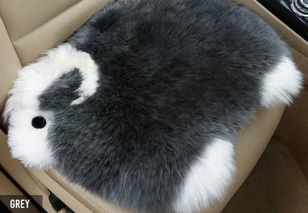 Wool Car Seat Cushion - Four Colours Available
