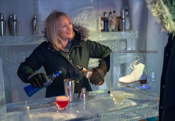 The Edge Ice Bar Minus 5º Antarctic Experience incl. Admission & Icy Cocktails or Mocktails for an Adult - Option for Child Admission incl. Mocktail