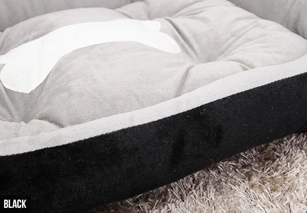 Machine Washable Pet Bed - Three Sizes & Two Colours Available with Free Delivery