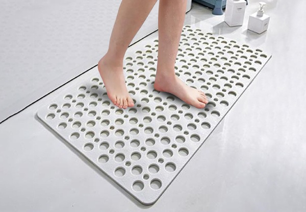 Anti-Slip Shower Bath Mat - Available in Three Colours & Three Sizes