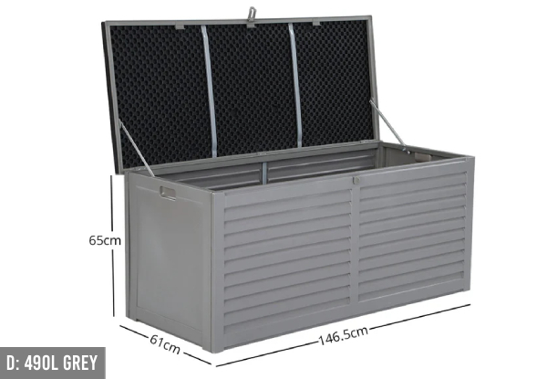 Outdoor Storage Box Range - Available in Six Options