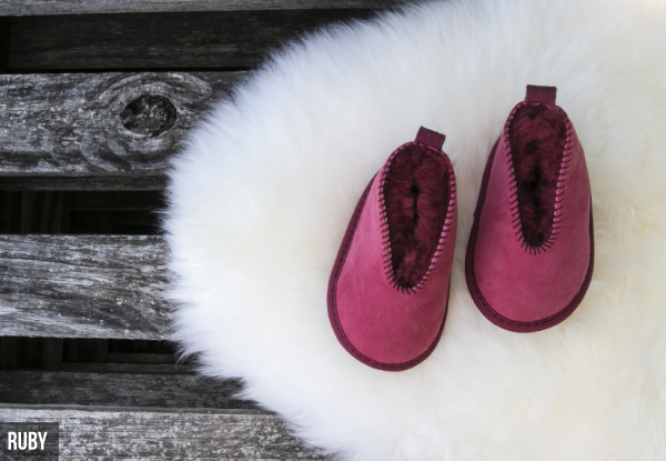 Gab Baby Slippers - Three Colours & Four Sizes Available