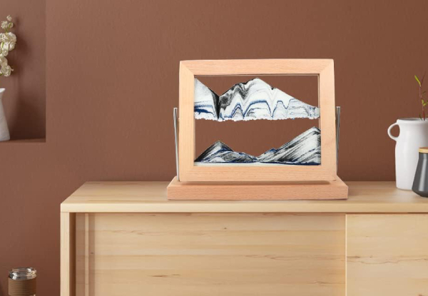 Dynamic 3D Sand Art Frame Decor - Available in Three Colours