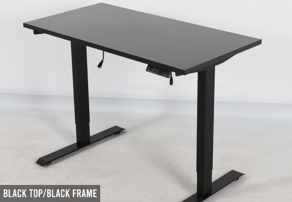 Evo Electric Height Adjustable Standing Desk - Three Sizes & Five Colours Available