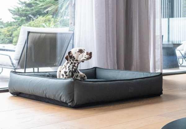 Superior Pet Goods Ripstop Dog Jungle Grey Lounger