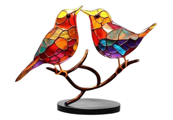 Double-Sided Bird Ornament - Four Options Available