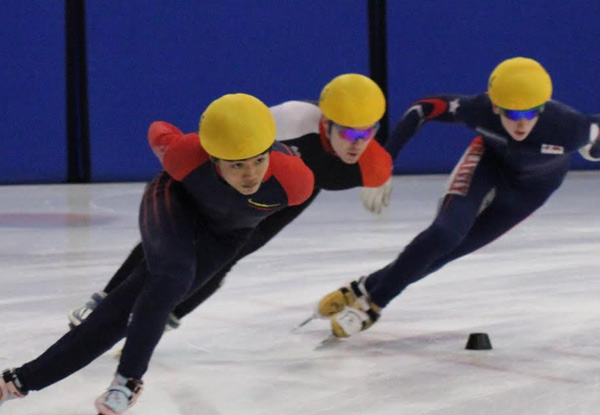 Four Children's Ice Speed Skating Lessons