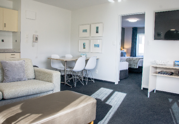 Five-Star, Two Night, Te Anau Getaway in a Lakeview Upper Floor Studio for Two People incl. Early Check-In, Parking, WiFi & Small Box of Handcrafted Chocolates - Options for Premier Ground Floor One Bedroom Suite or a Two Bedroom Spa Suite