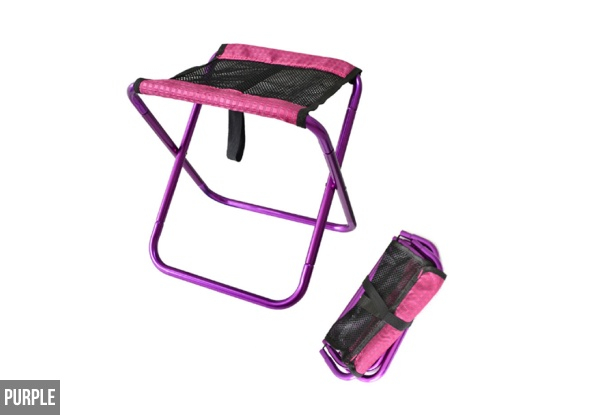Portable Folding Chair - Three Colours Available