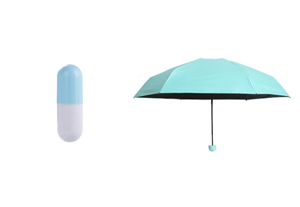 Capsule Portable Umbrella - Four Colours Available