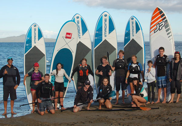 One-Hour Stand-Up Paddleboarding Group Lesson for One - Options for Two or Three People Available