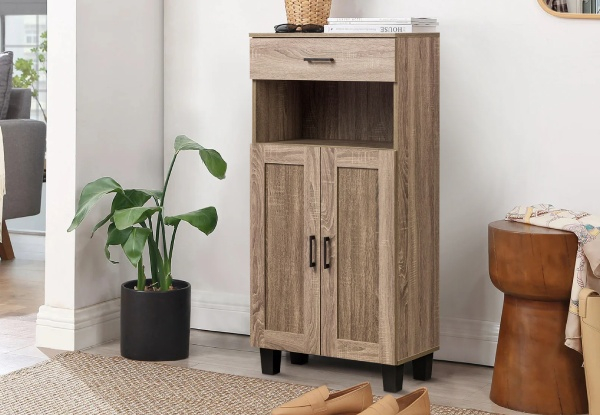 Johnson Rustic Style Shoe Cabinet - Two Options Available