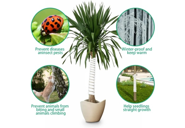 Four-Piece Spiral Tree Trunk Protectors - Two Colours Available