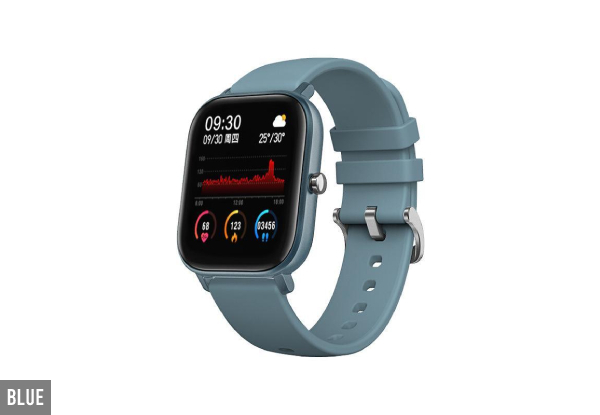 Smart Watch Rechargeable Fitness Tracker - Five Colours Available