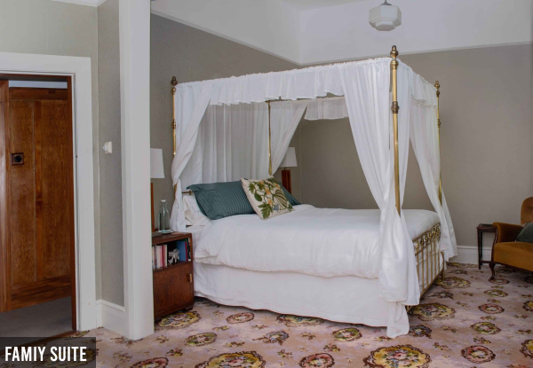 One-Night Stay at Te Rangi Lodge in the Wairarapa with Continental Breakfast & Three-Course Dinner - Options for Two People or Four People