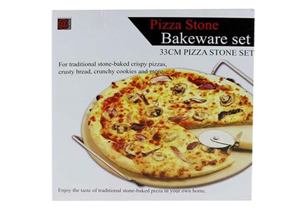 Ceramic Pizza Bake & Serve Set