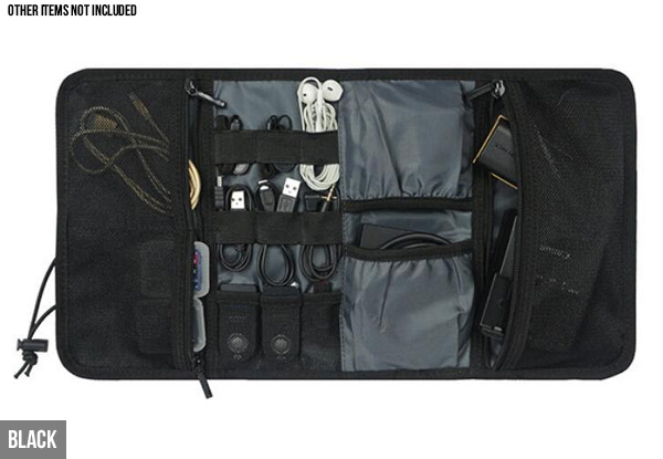 Travel Accessory Storage Organiser - Three Colours Available