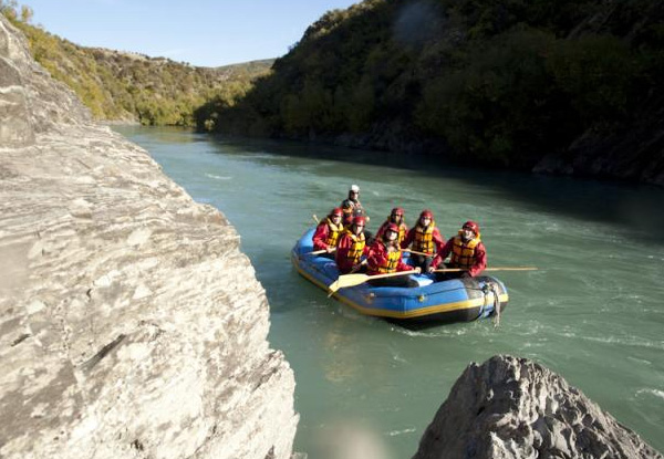 Half Day Whitewater Rafting for Two People on the Kawarau River, Queenstown - Options for up to Eight People