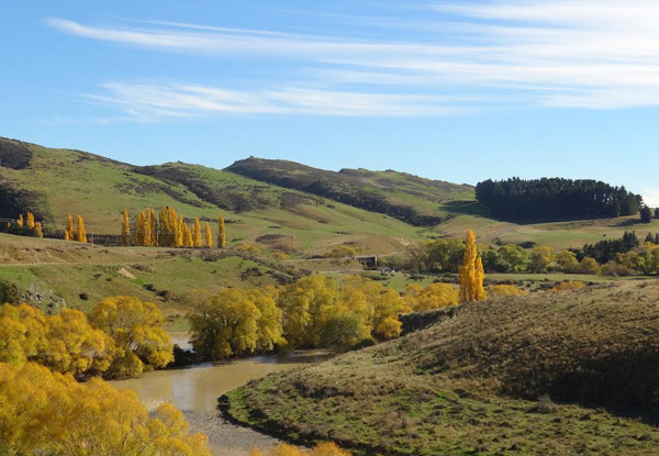 $820pp for a Four-Day/Three-Night Otago Central Rail Trail Cycle Tour (value
up to $1,295)