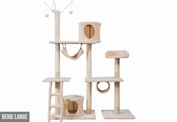 Happy Paws Cat Tree - Option for Small, Medium or Large