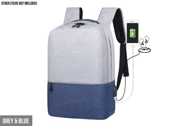Anti-Theft Backpack - Two Colours Available