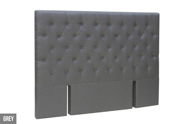 Floor Standing Fabric Headboard - Three Sizes & Two Colours Available