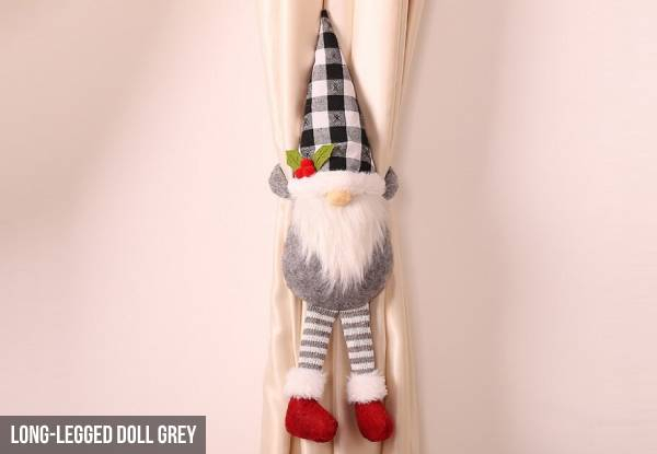 Gnome Curtain Buckle Doll Range - Two Styles & Two Colours Available, & Option for up to Four