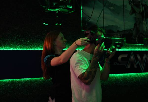 50% Off One-Hour VR Games at The Cave Palmy on Wednesdays from $25 for Two or More Players