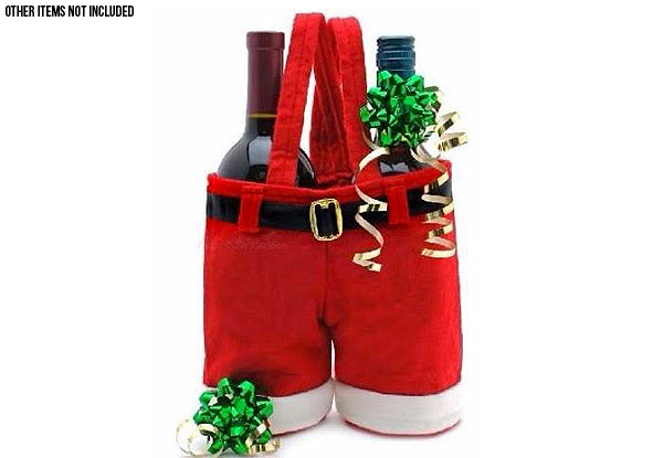 Santa Claus Wine-Holder Suspenders