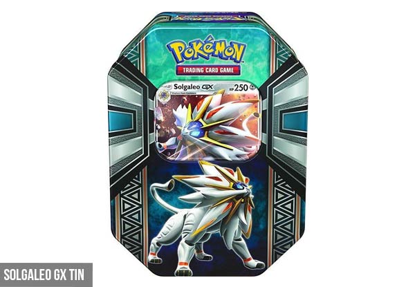 Pokemon Trading Card Game Tin - Five Styles Available